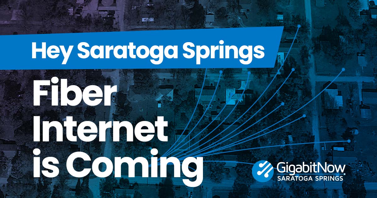 GigabitNow Saratoga Springs • PreRegister